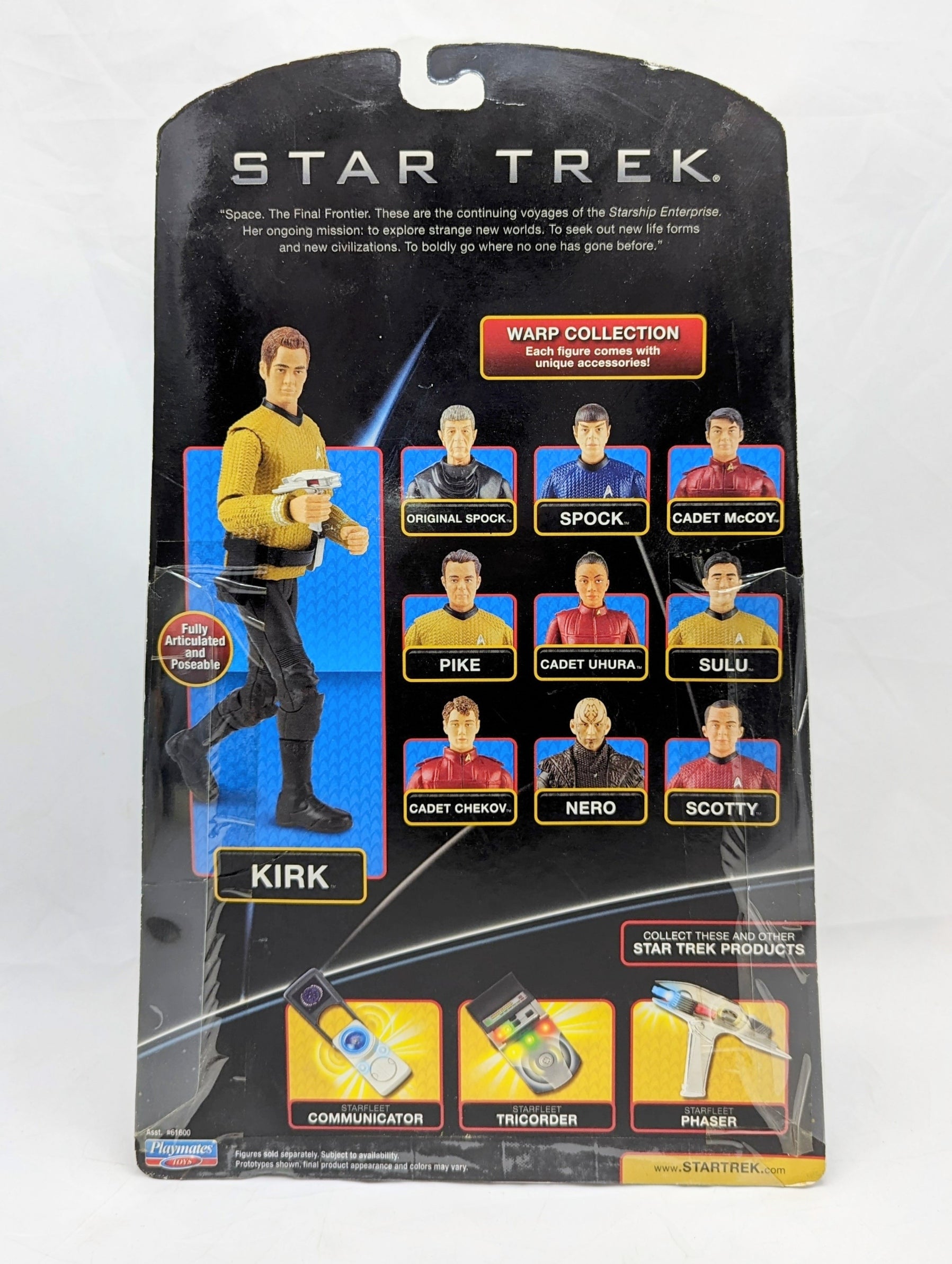 2009 Playmates Star Trek Warp Collection Nero Action Figure image 2