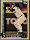 2025 Topps Series 1 #298 JP Crawford Rainbow Foil Seattle Mariners