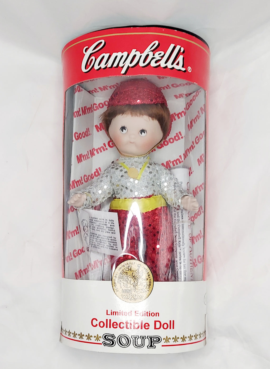 1998 Limited Edition Collectible Campbell’s Soup Skater Doll - Boy