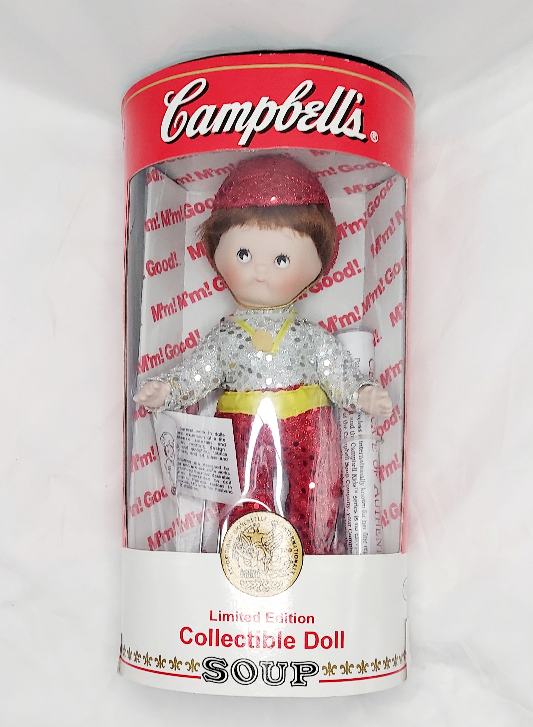 1998 Limited Edition Collectible Campbell’s Soup Skater Doll - Boy