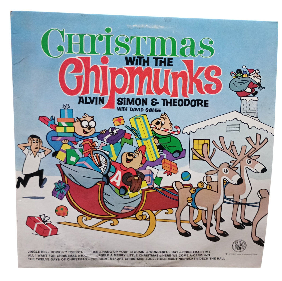 1975 Liberty Christmas With The Chipmunks Volume 2 LNX-10300 Vinyl LP image 3