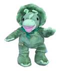Build a Bear Triceratops Green Dinosaur Plush Mini 7" Baby Stuffed Animal