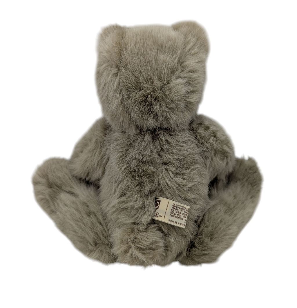 1989 The Good Company Robert Raikes Cookie Posable Wooden Face Teddy Bear 12inch image 4