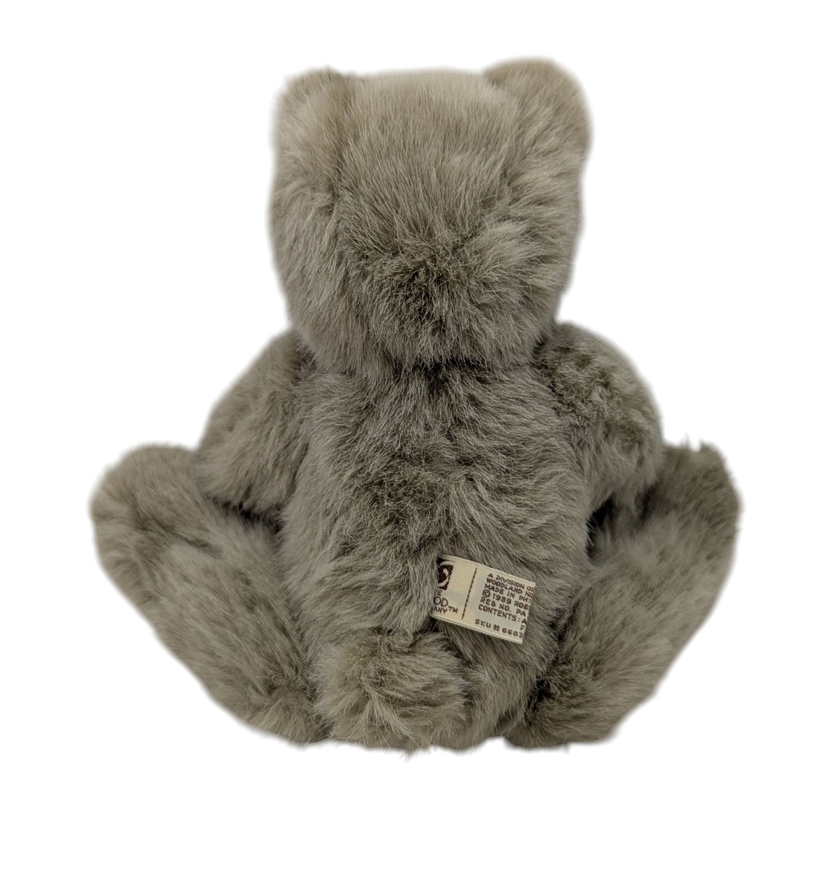 1989 The Good Company Robert Raikes Cookie Posable Wooden Face Teddy Bear 12inch image 4