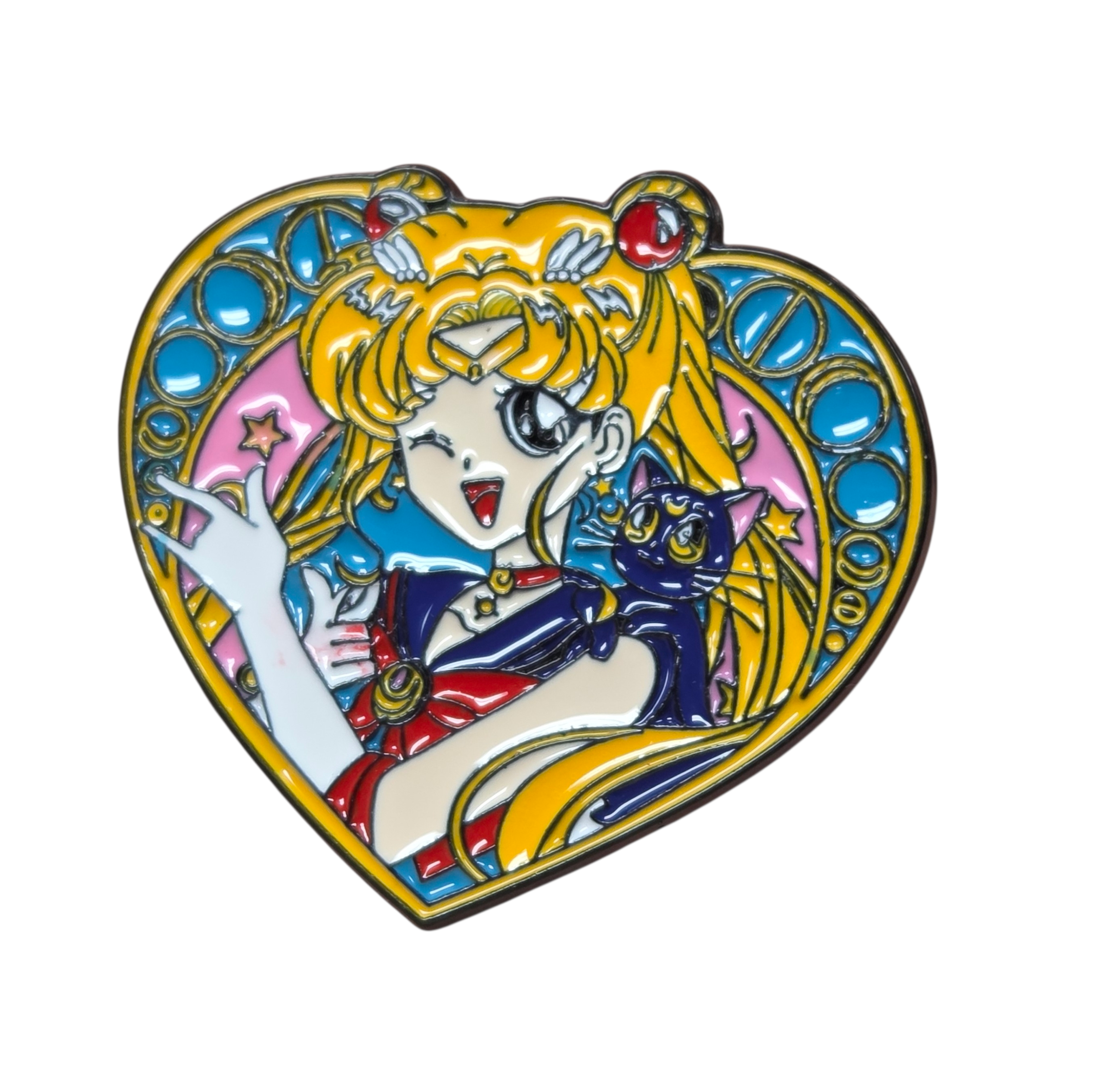 Viz Media Pretty Guardian Sailor Moon Heart Character Enamel Pin