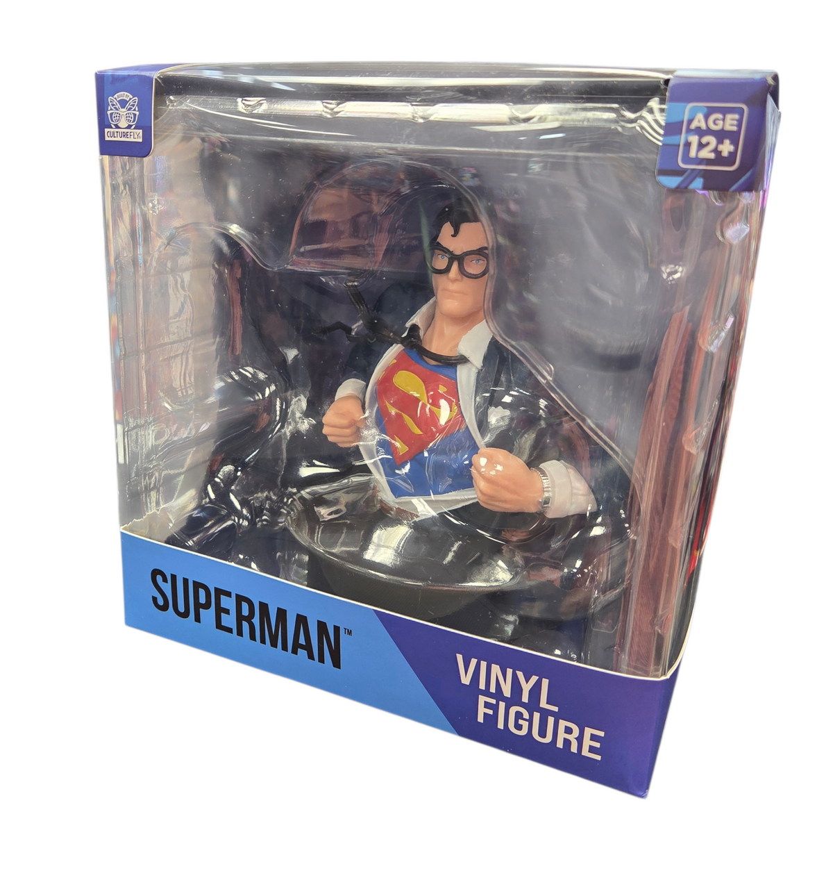 2025 Culturefly World Finest DC Comics Clark Kent Superman 5" Vinyl Bust Statue image 3