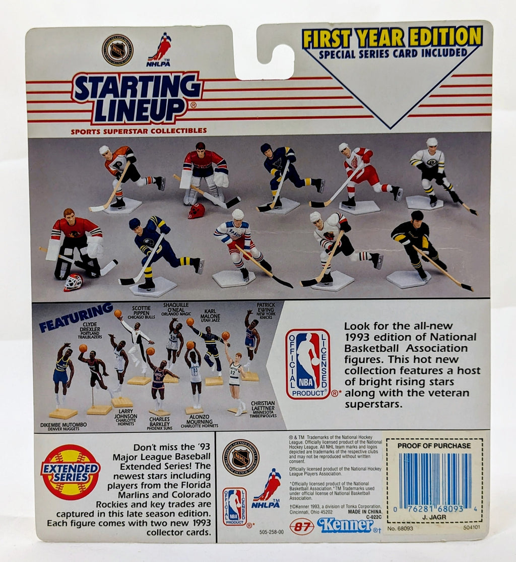 1993 Starting Lineup Jaromir Jagr Pittsburgh Penguins Hockey Figure image 2