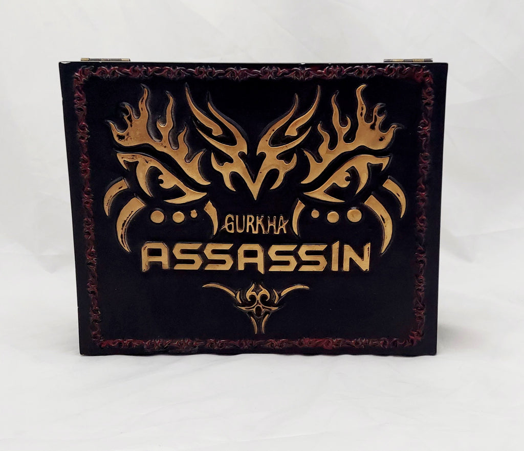 Gurkha Assassin Square Cigar Box 9" x 7" image 2