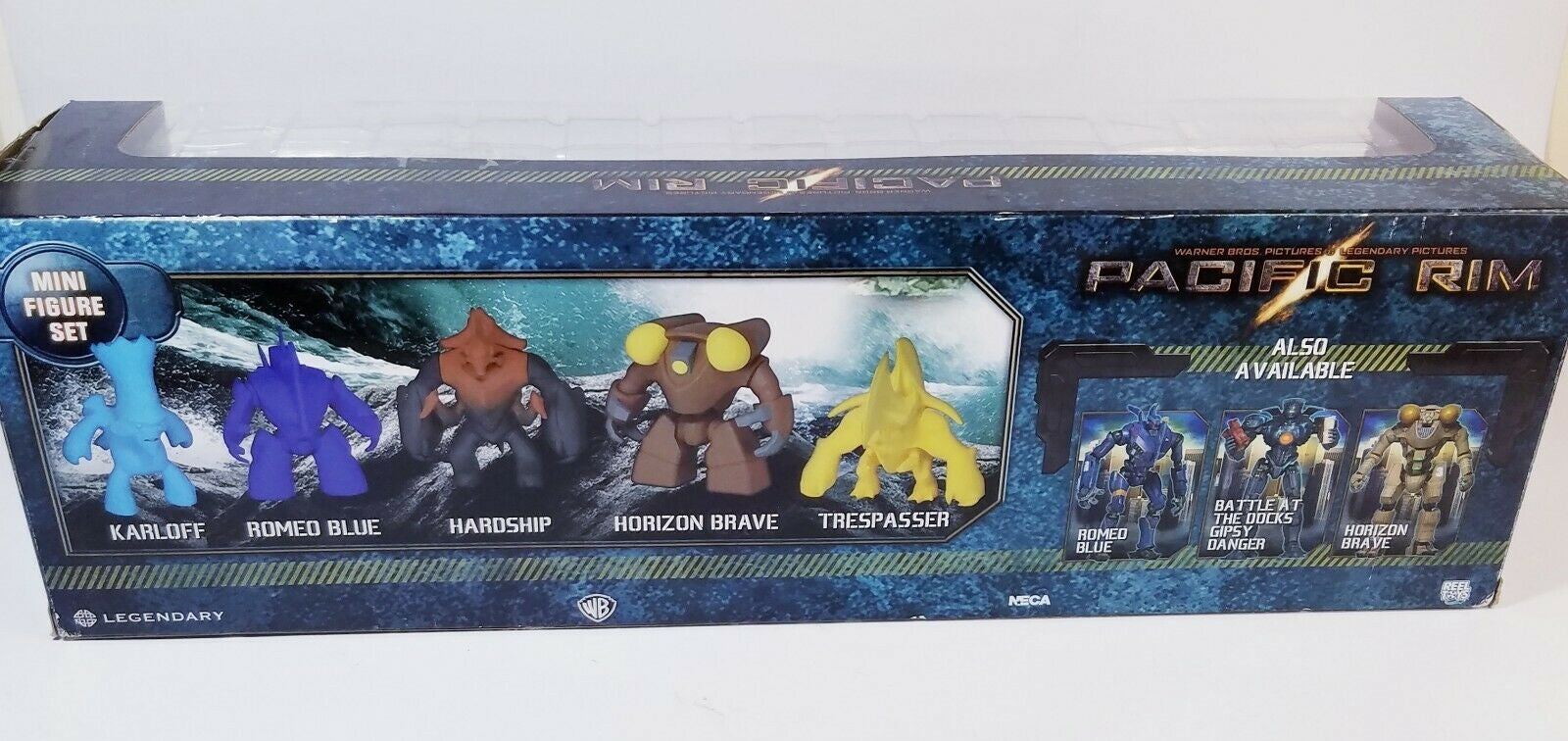 2015 NECA Convention Exclusive Pacific Rim 5 Mini Chibi Monster Figure Set image 2