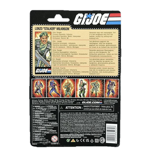 G.I. Joe Retro Lonzo Stalker Wilkinson 3.75-Inch Collectible Action Figure image 2