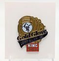 1997 King Soopers Colorado Rockies Larry Walker Gold Glove Coors Field Pin