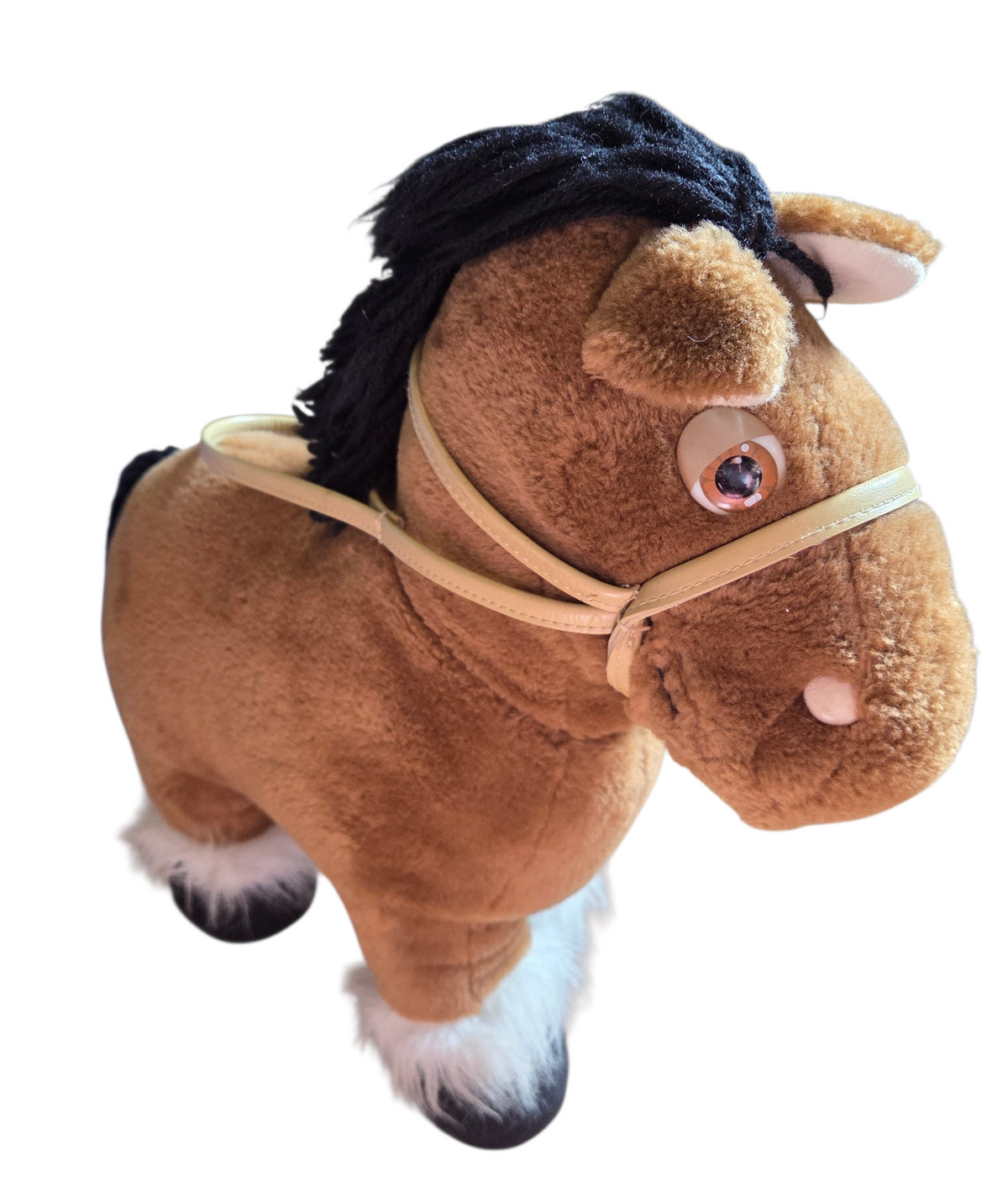 1984 Coleco Cabbage Patch Kids CPK Horse Show Pony Brown Horse 15" Plush