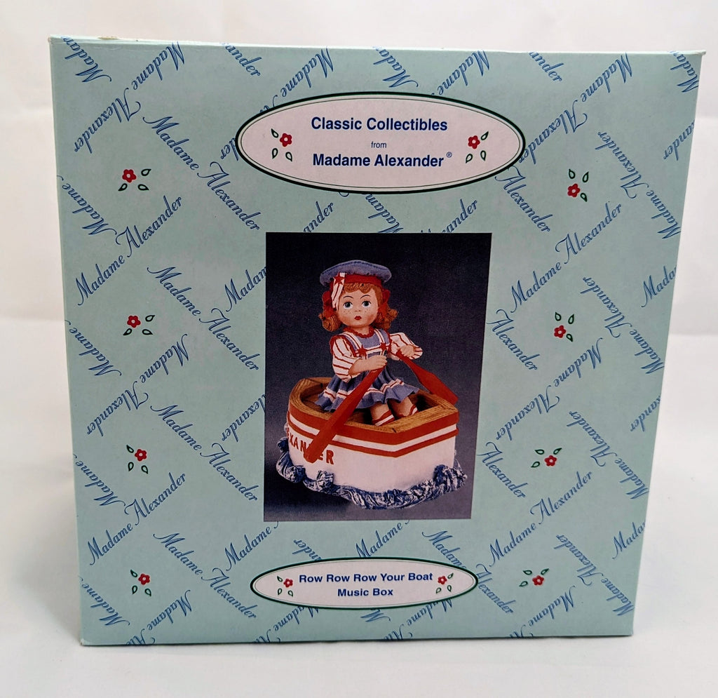 1999 Classic Collectibles Madame Alexander Row Row Row Your Boat Music Box