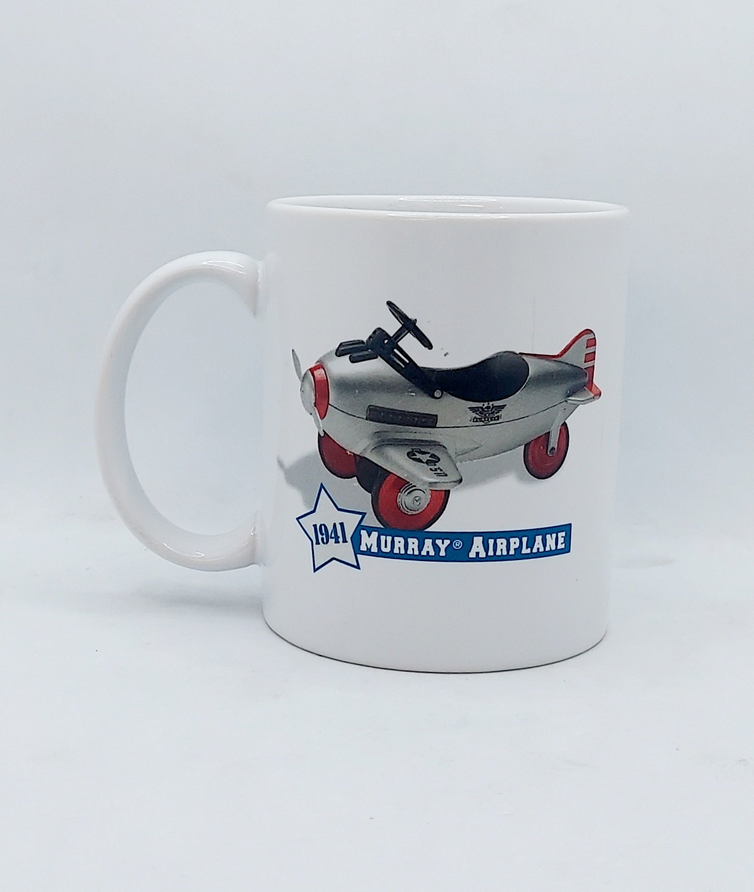 1998 Hallmark Kiddie Car Classics Mug 1941 Murray Airplane Coffee Cup