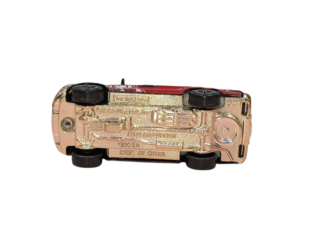 1998 Matchbox Ford Expedition 09-99 Black With White Interior image 5
