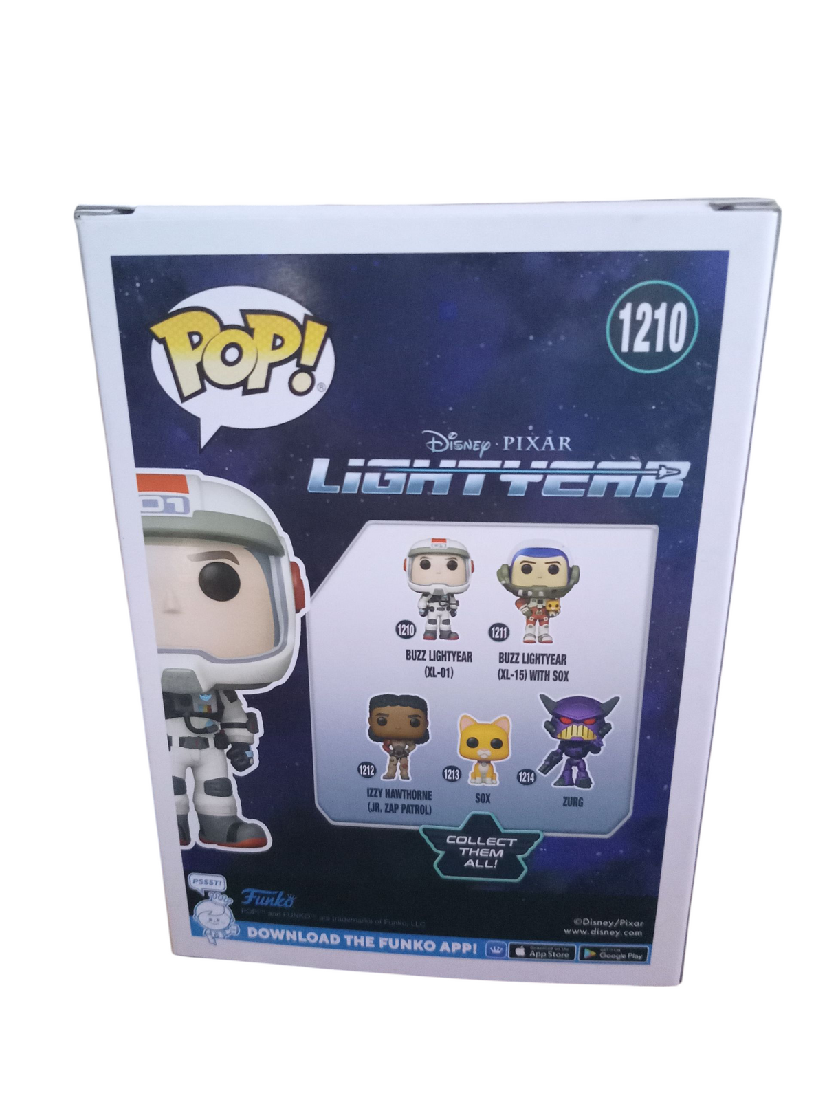 Funko Pop! Pixar Lightyear - Buzz Lightyear (XL-01) #1210 Vinyl Figure image 2