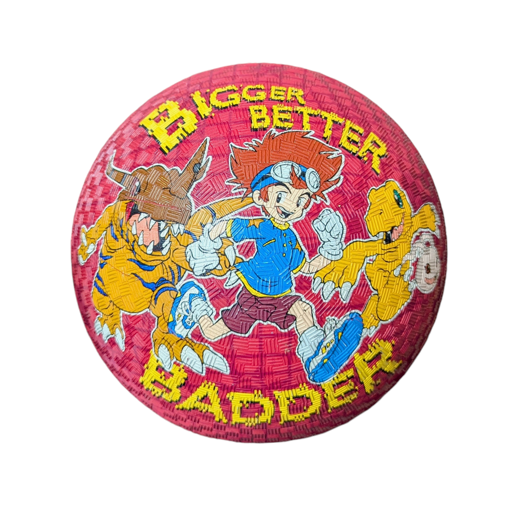 2000 Saban Digimon Digital Monsters Bigger Better Badder Kickball