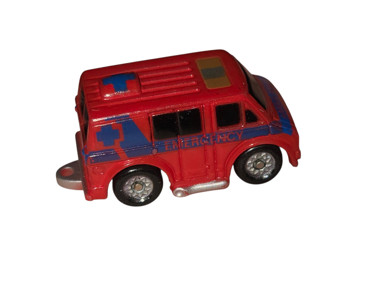 1986 Galoob Micro Machines 1970s Chevrolet Van Ambulance Emergency Vehicle image 2