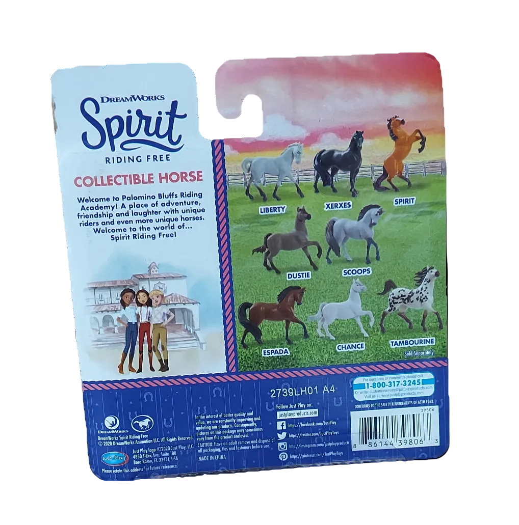 Dreamwork Spirit Riding Free Palomino Bluffs Academy 3” Collectible Horse Espada image 2