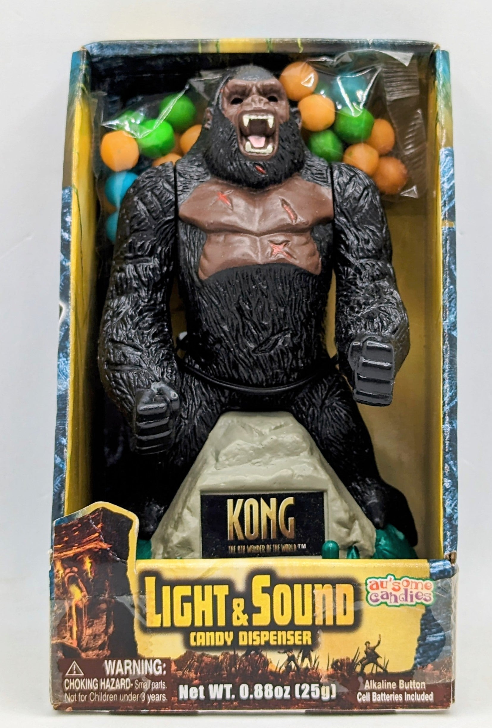 2005 Au'some Candies Kong The 8th Wonder Of The World Light & Sound Candy