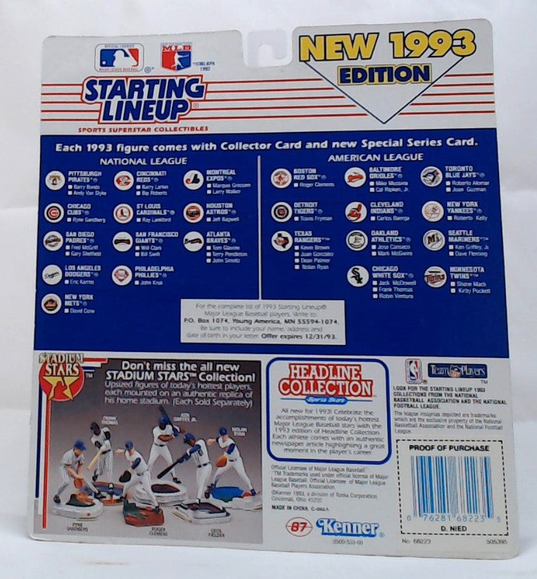 1993 Starting Lineup David Nied Colorado Rockies Baseball Figure image 2