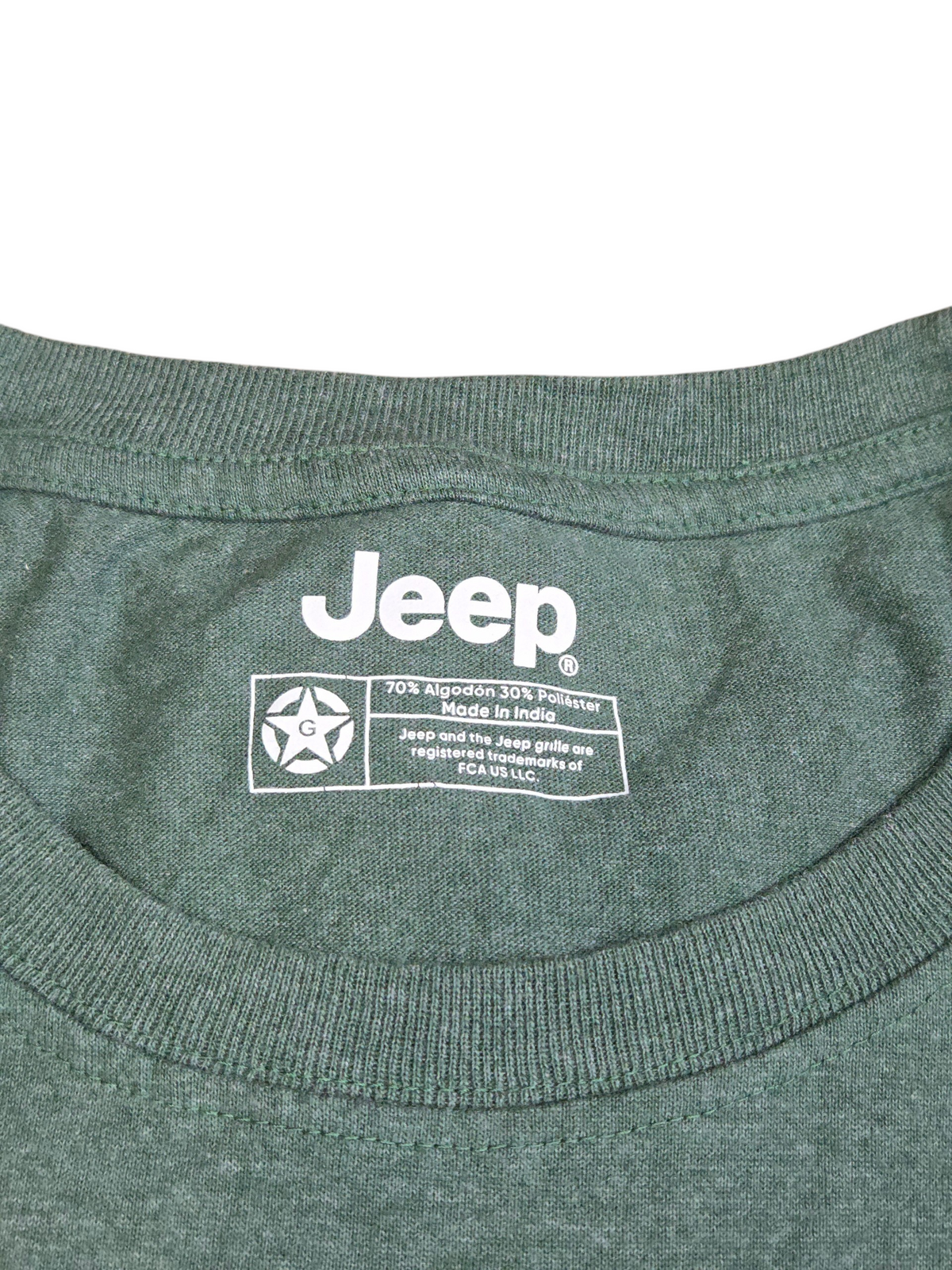Jeep Licensed Front Grille Short-Sleeve Medium T-Shirt Size G(Large) image 3