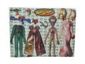 1997 Warner Bros Topps Company Mars Attacks! Magnetic Mix N Match Dress-Up Fun