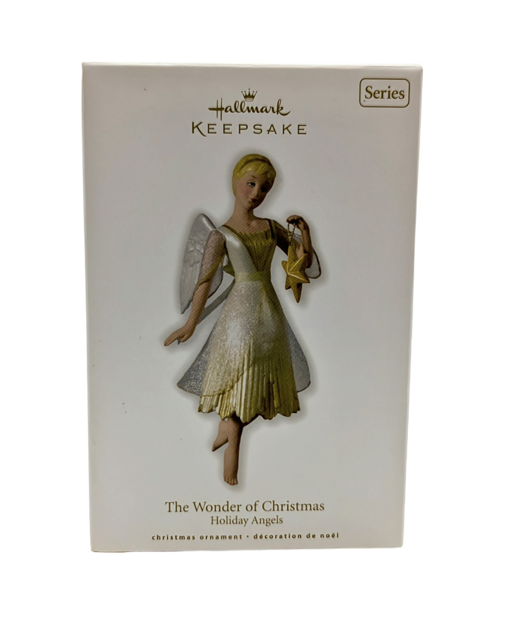 2010 Hallmark Keepsake The Wonder Of Christmas Holiday Angel Ornament