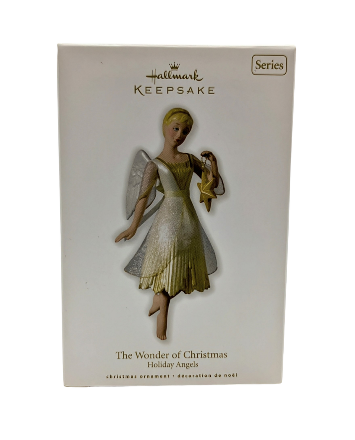 2010 Hallmark Keepsake The Wonder Of Christmas Holiday Angel Ornament