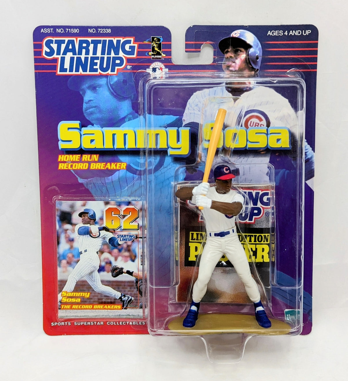 1999 Starting Lineup Sammy Sosa Chicago Cubs Baseball Figure