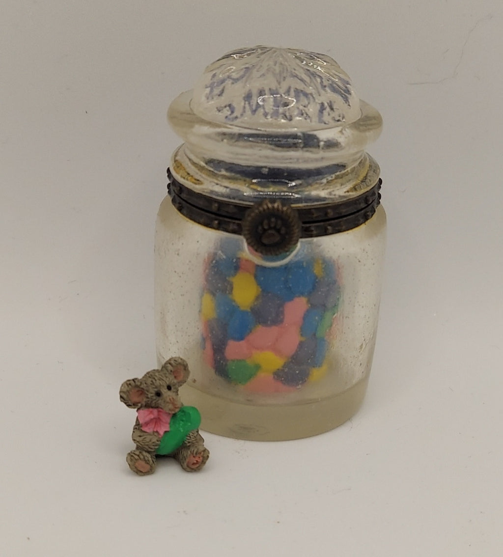 2013 Boyds by Enesco Sweetie's Candy Jar with J.B. McNibble