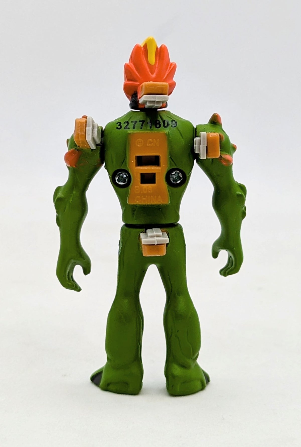 2008 Bandia Creation Chamber Ben 10 Swampfire Action Figure 2.5 inch image 2