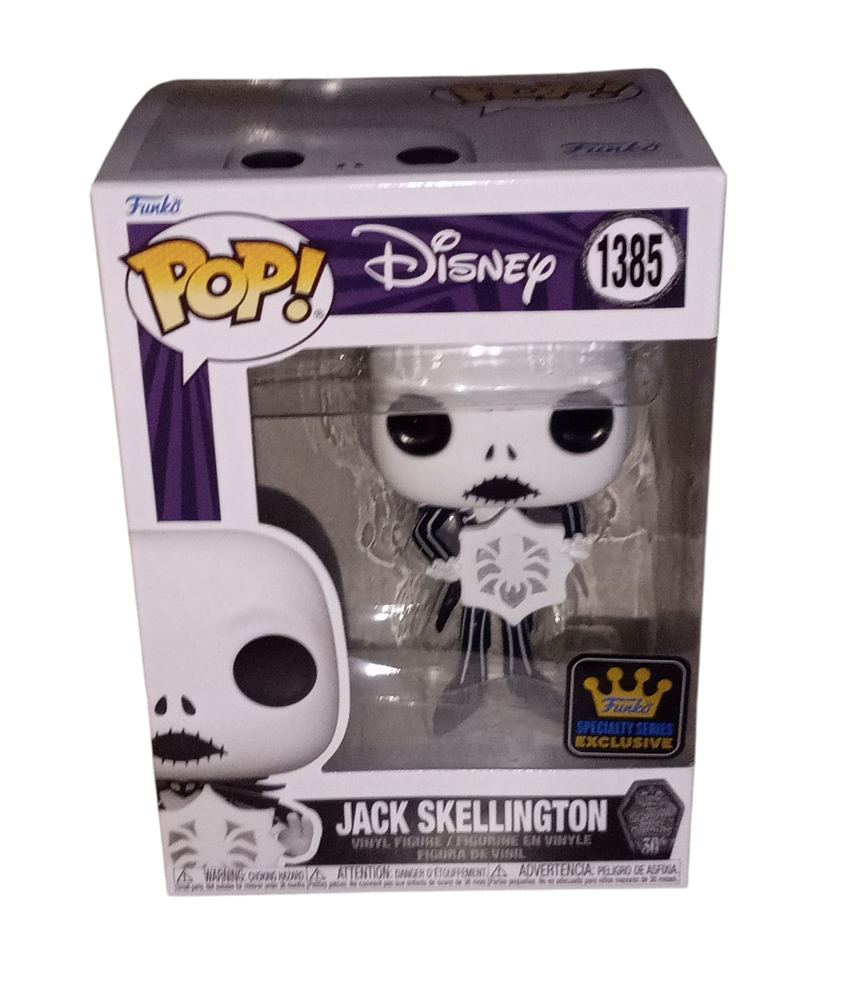 Funko Pop! Disney Nightmare Before Christmas Jack Skellington w/ Snowflake #1385