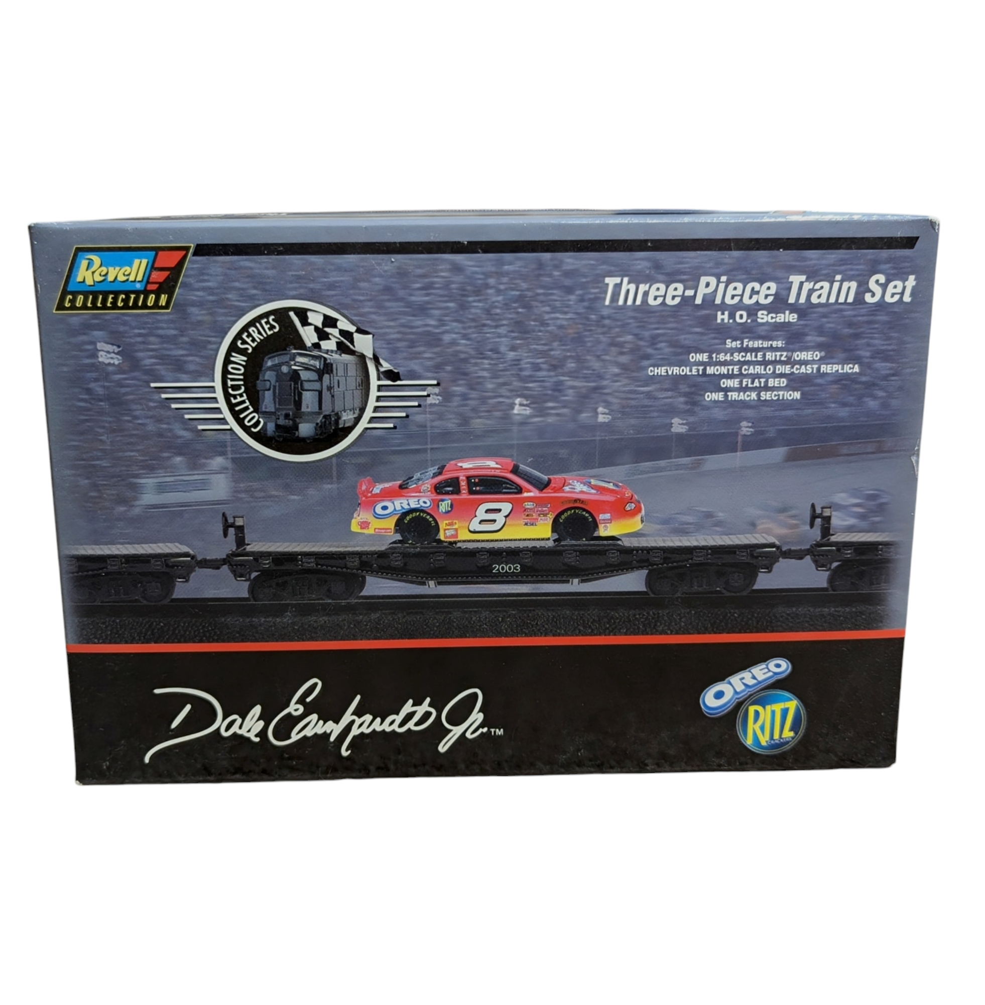 2003 Revell Dale Earnhardt Jr. Monte Carlo Ritz Oreo 3 Piece Train Set