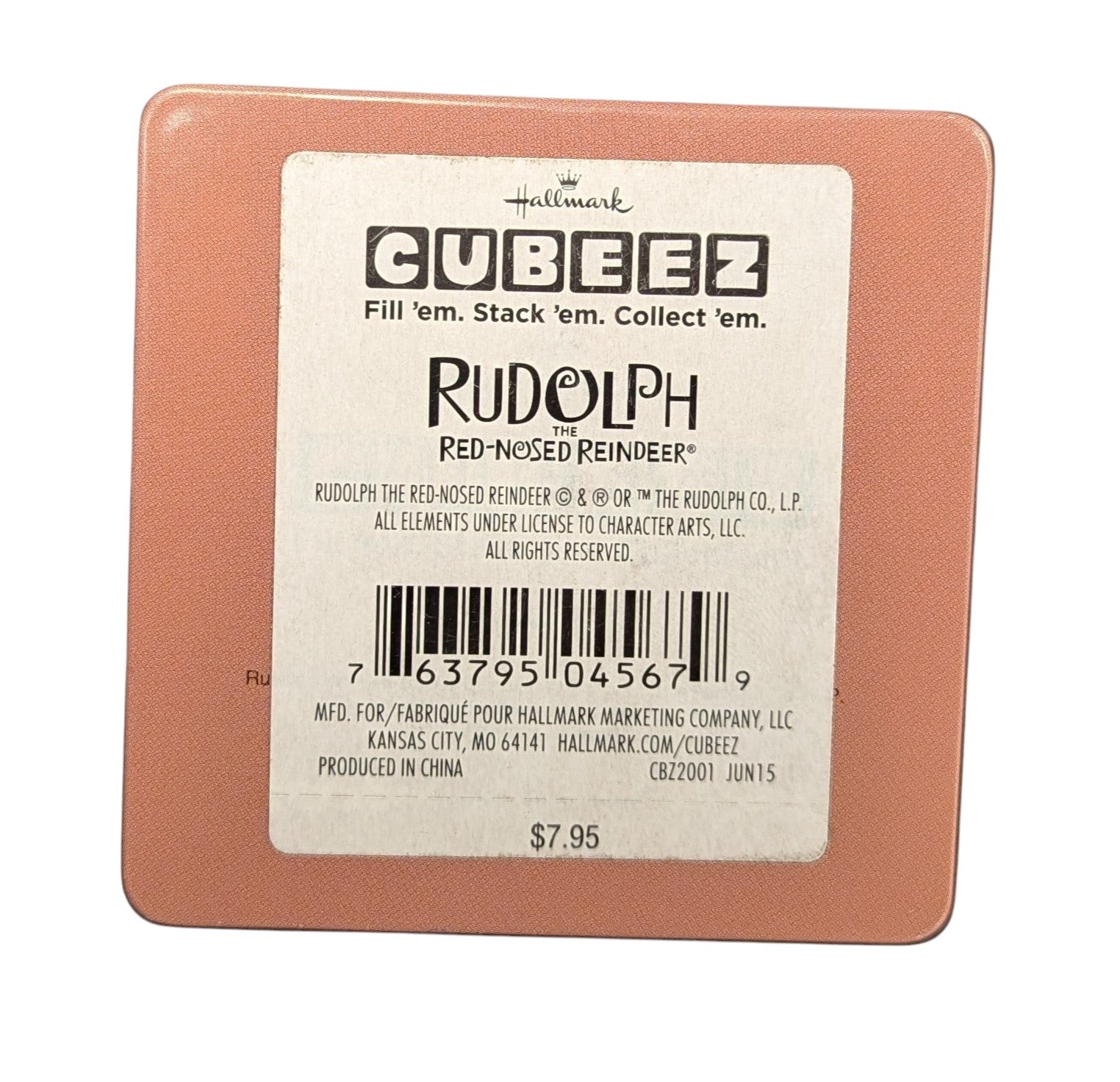 2015 Hallmark Cubeez Rudolph The Red Nosed Reindeer image 2