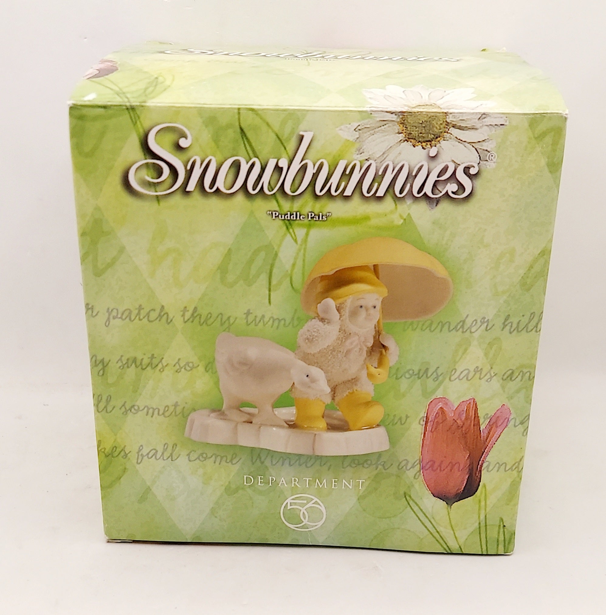 2000 Department 56 Snowbunnies Puddle Pals Figurines 56.26388