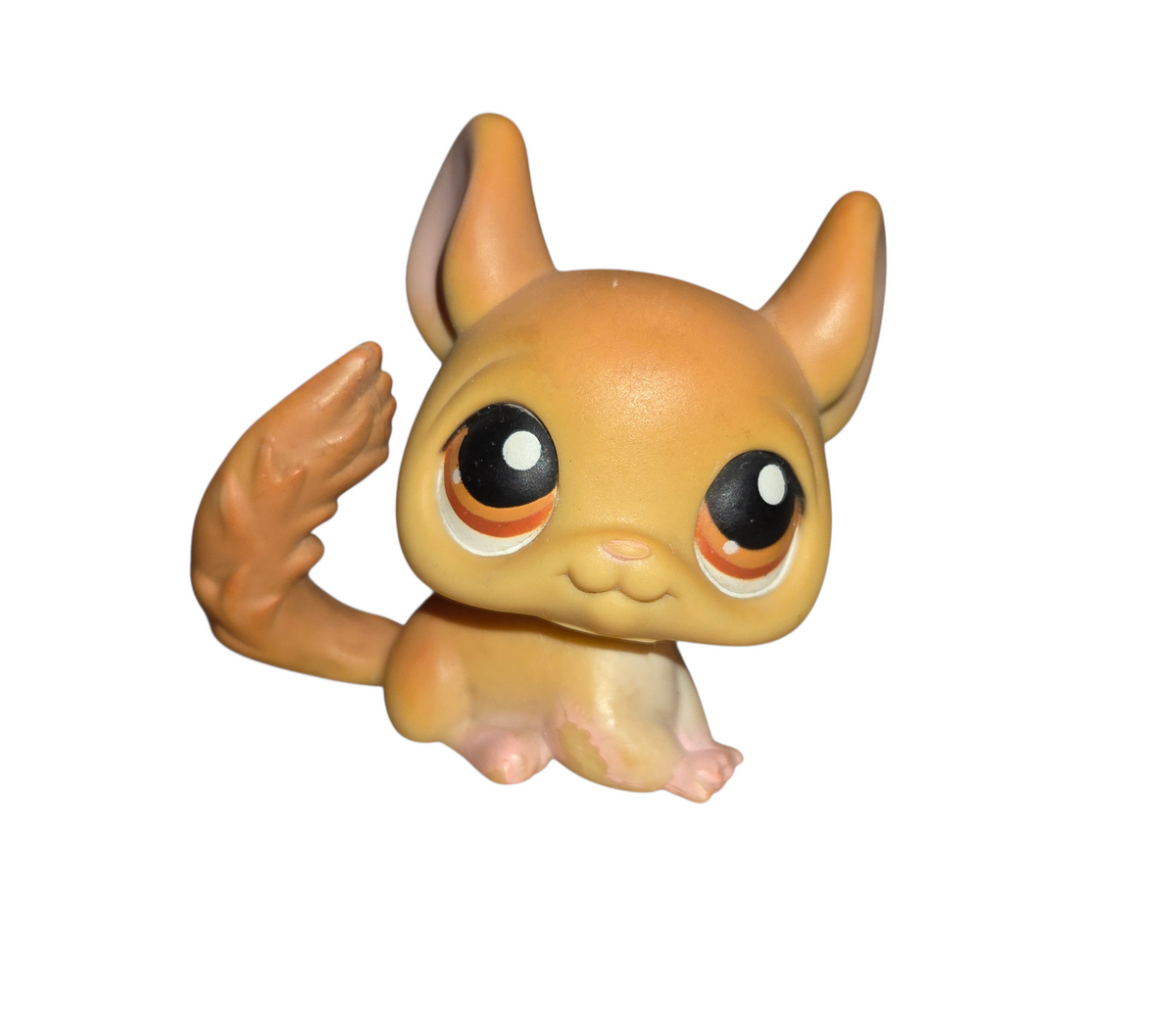 2007 Hasbro Littlest Pet Shop LPS Arctic Adventure #340 Chinchilla Light Brown