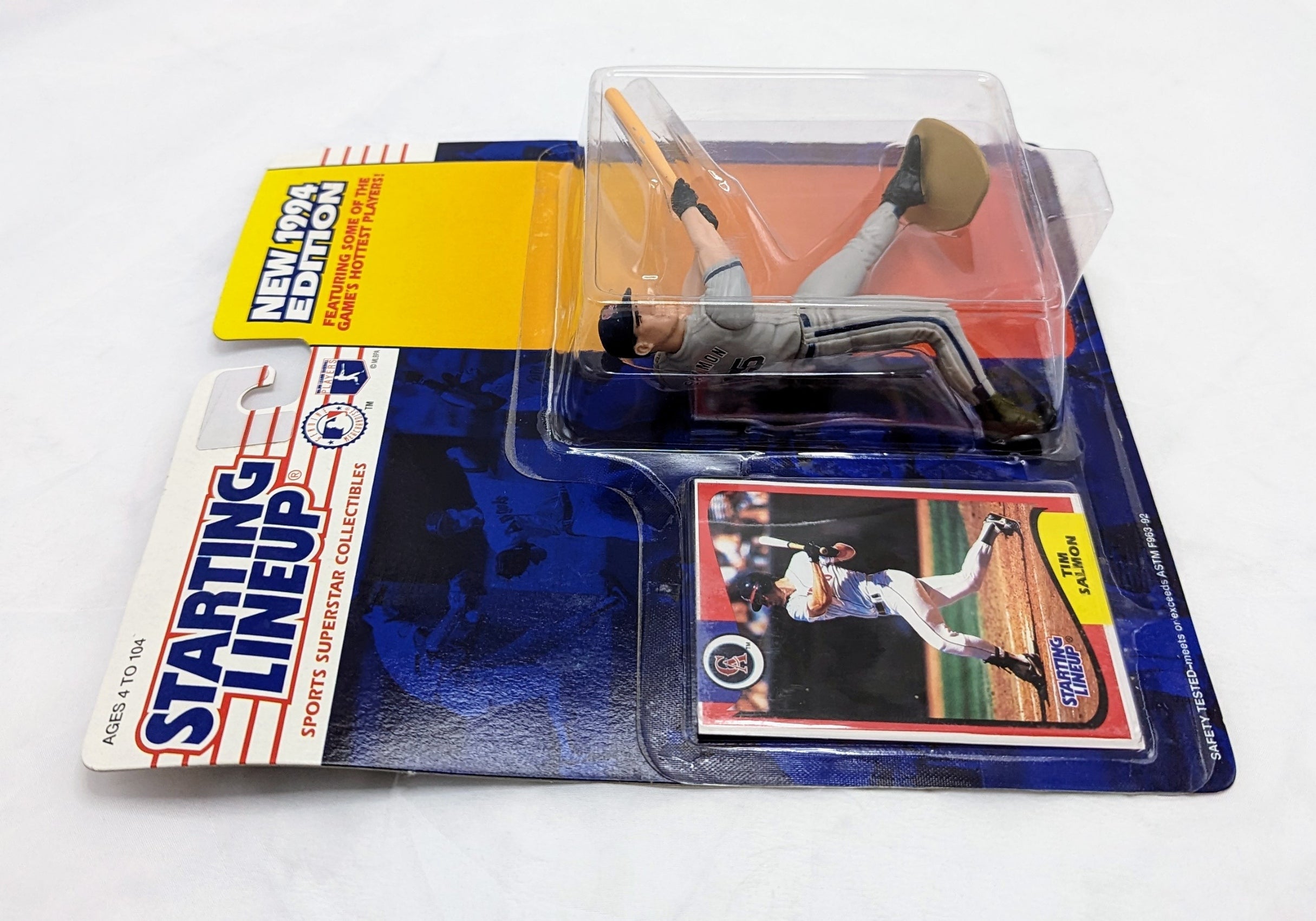 1994 Kenner Starting Lineup Tim Salmon California Angels Figure image 3