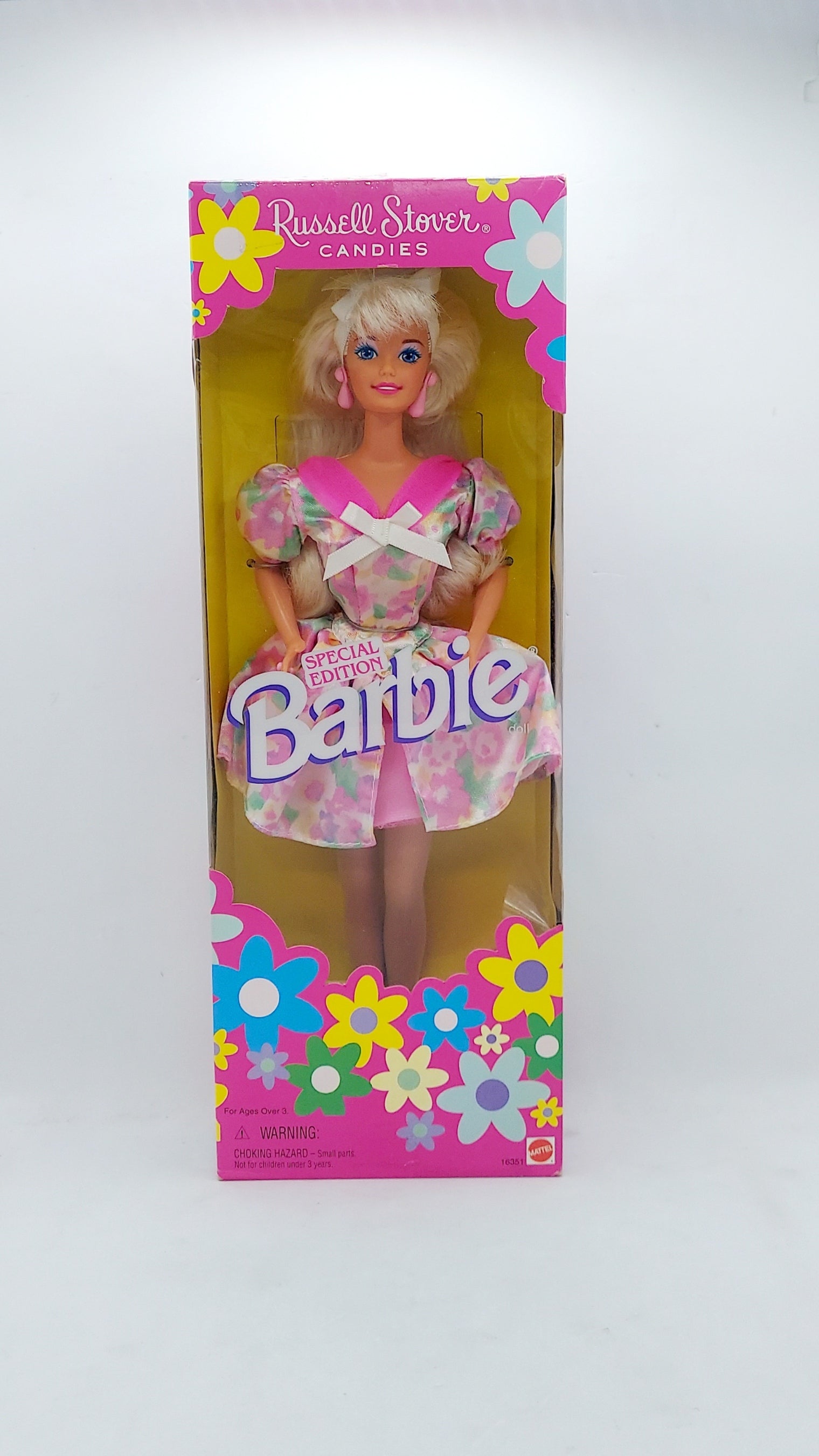 1996 Barbie Russell Stover Candies Special Edition Easter Barbie - Floral Dress