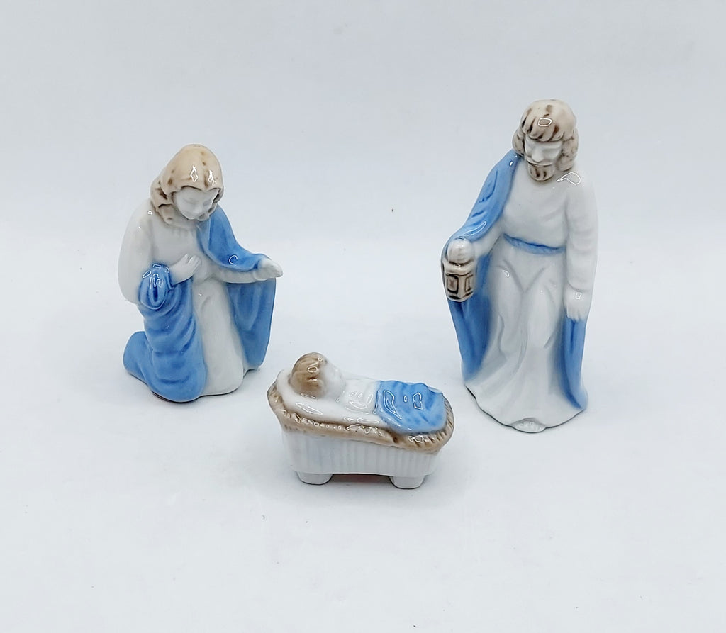 1987 Lefton Porcelain Nativity Figurines - 9 Pieces image 3