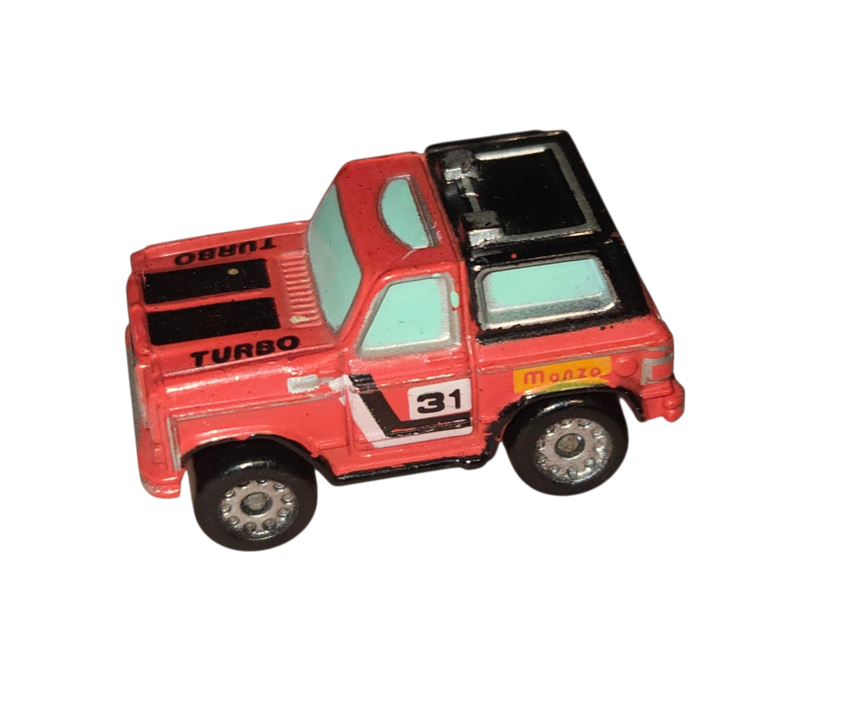 1986 Galoob Micro Machines Turbo Chevrolet Chevy Blazer #31 Red Vehicle