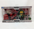Loyal Subjects BST AXN Teenage Mutant Ninja Turtles TMNT Raphael With Motorcycle