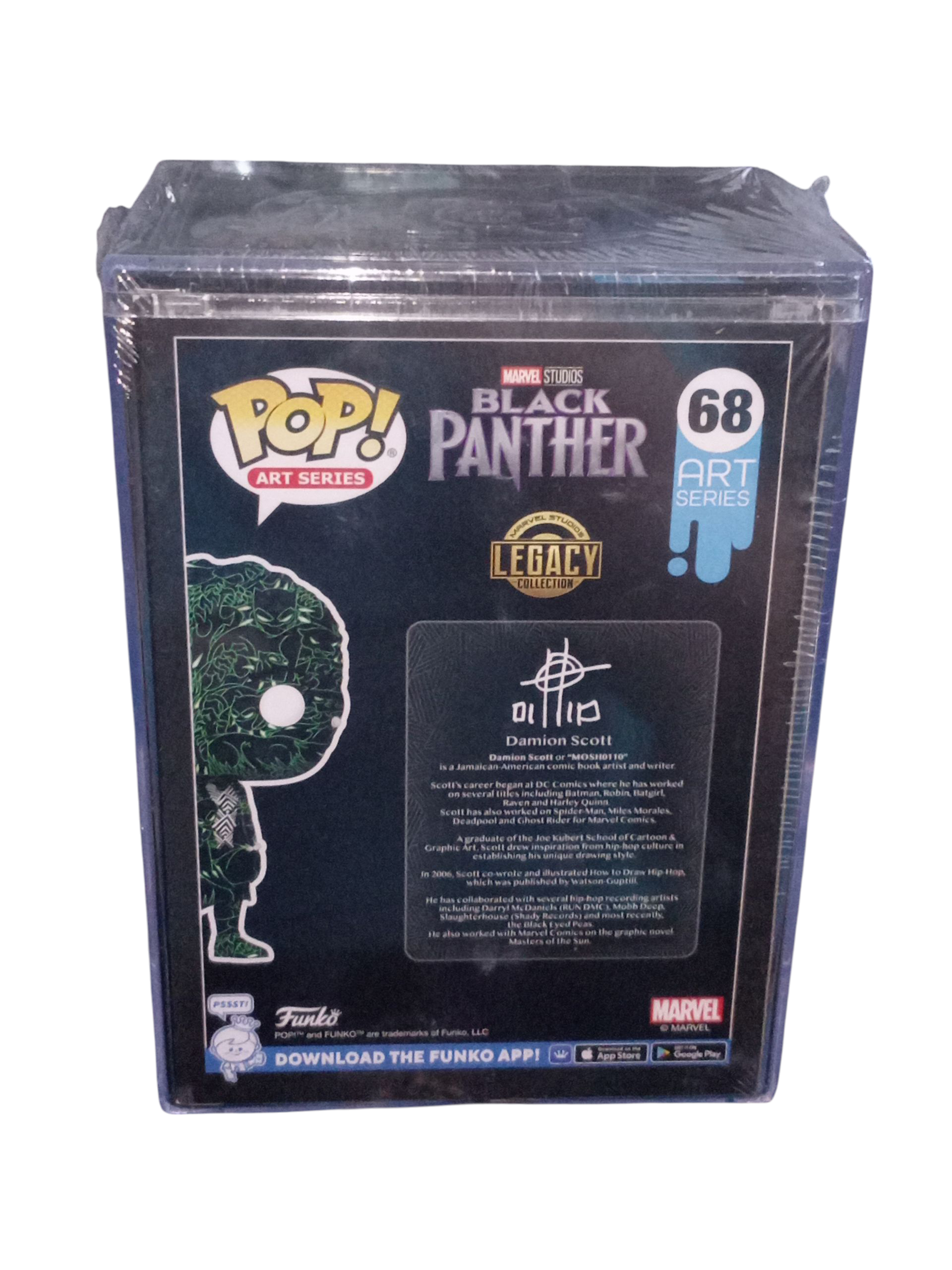 Funko Pop! Art Series Marvel Black Panther Nakia #68 Walmart Exclusive image 2