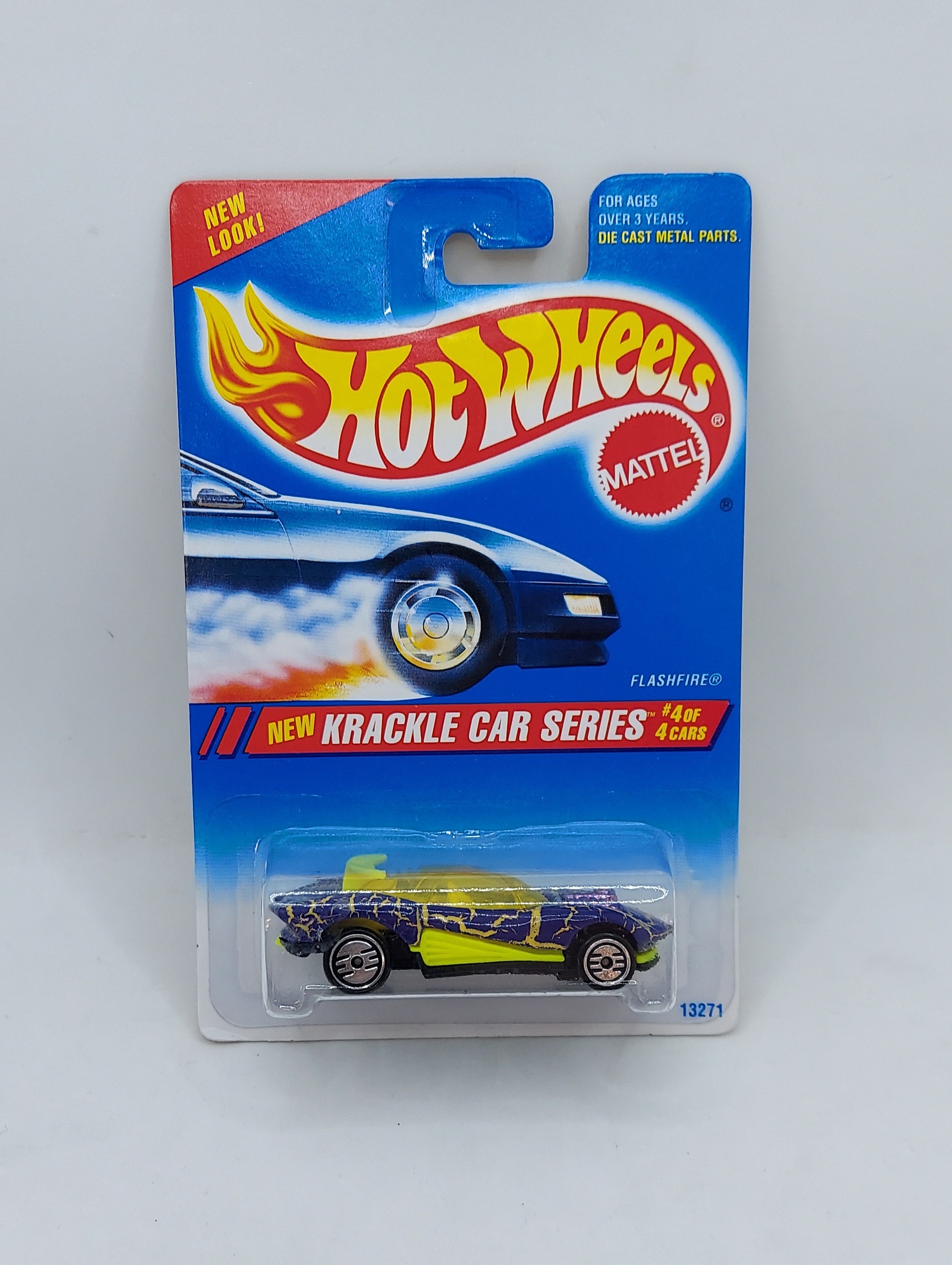 1994 Hot Wheels Krackle Car Series Flashfire 4\4 #284