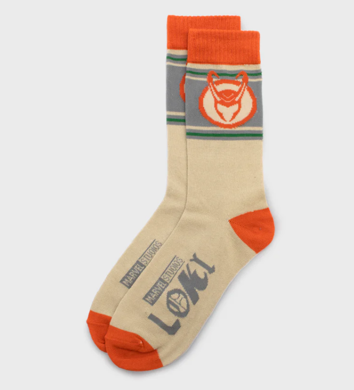Culturefly Loki Collector's Box Loki Crew Socks