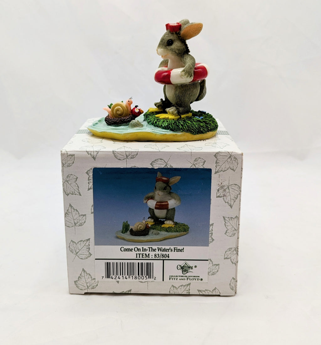 Fitz And Floyd Charming Tails Come On In The Water's Fine Figurine 83/804