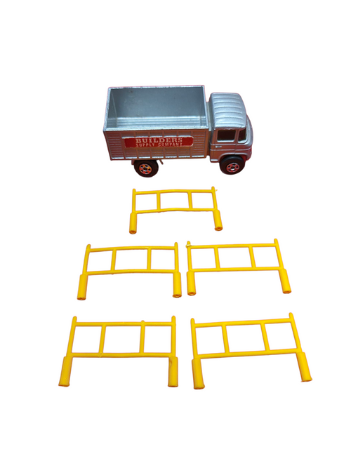 1969 Lesney Matchbox No. 11 Mercedes Scaffolding Truck - 5 Scaffolding Pieces image 2