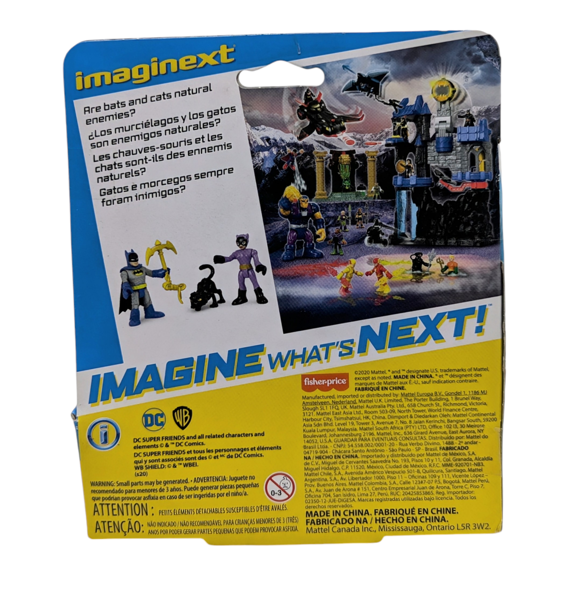 2020 DC Super Friends Imaginext Batman & Catwoman image 2