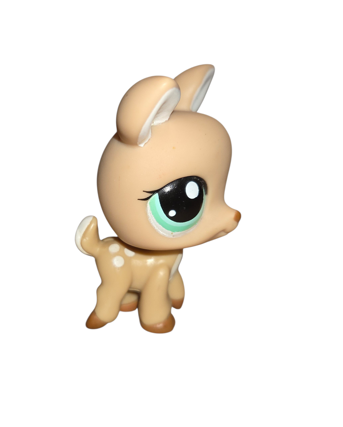 2008 Hasbro Littlest Pet Shop LPS #979 Campsite Tan Fawn Deer image 4