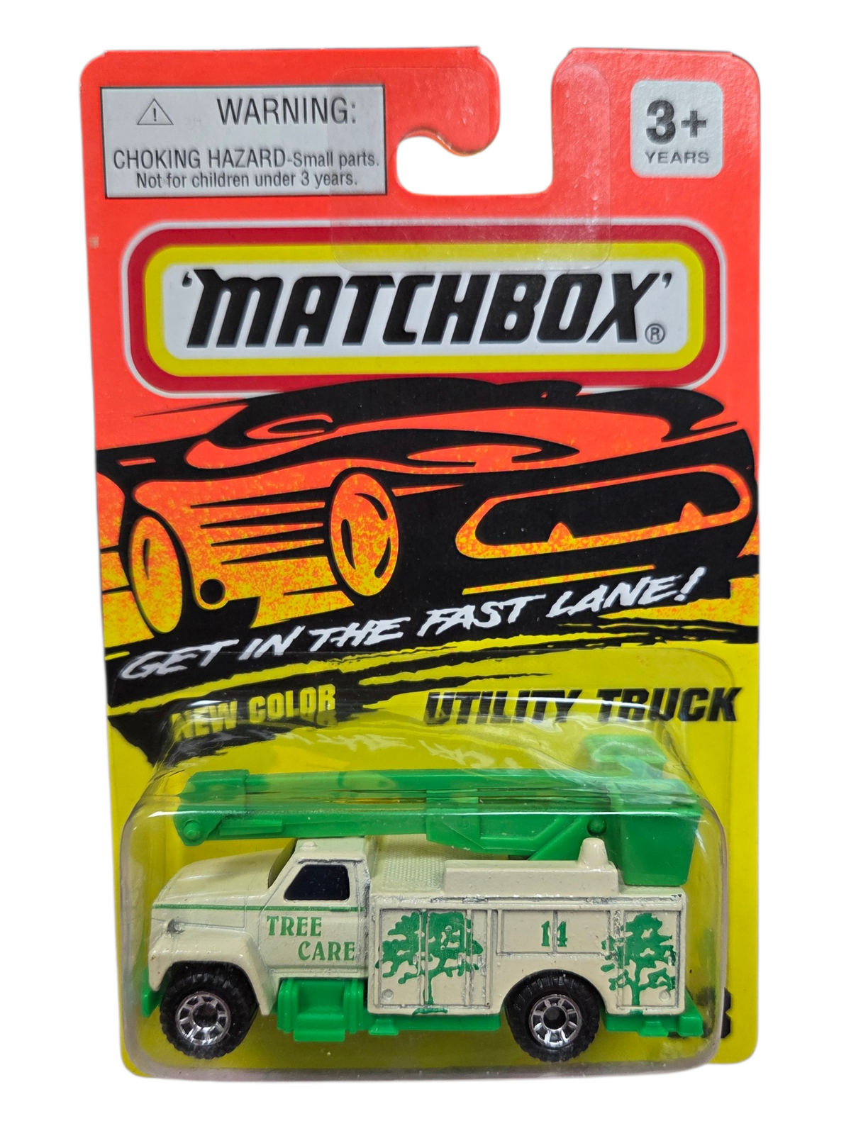 1994 Matchbox Utility Truck Tree Care New Color Diecast #33